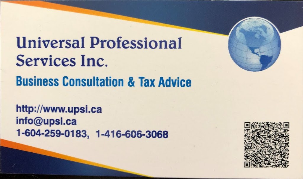 Universal Professional Services Inc. | 1299 Coast Meridian Rd #1, Coquitlam, BC V3E 0H6, Canada | Phone: (604) 259-0183