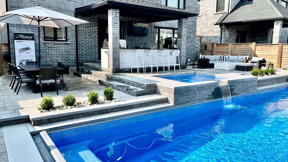 Piscine POWERSTONE Pools | 3200 Rte Harwood, Vaudreuil-Dorion, QC J7V 8P2, Canada | Phone: (514) 612-4677