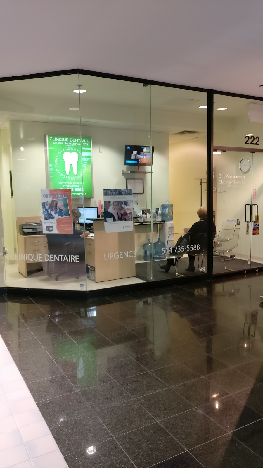 Dr. Igor Proskurovsky Dental Clinic | 6900 Boulevard Décarie #222, Côte Saint-Luc, QC H3X 2T8, Canada | Phone: (514) 735-5588