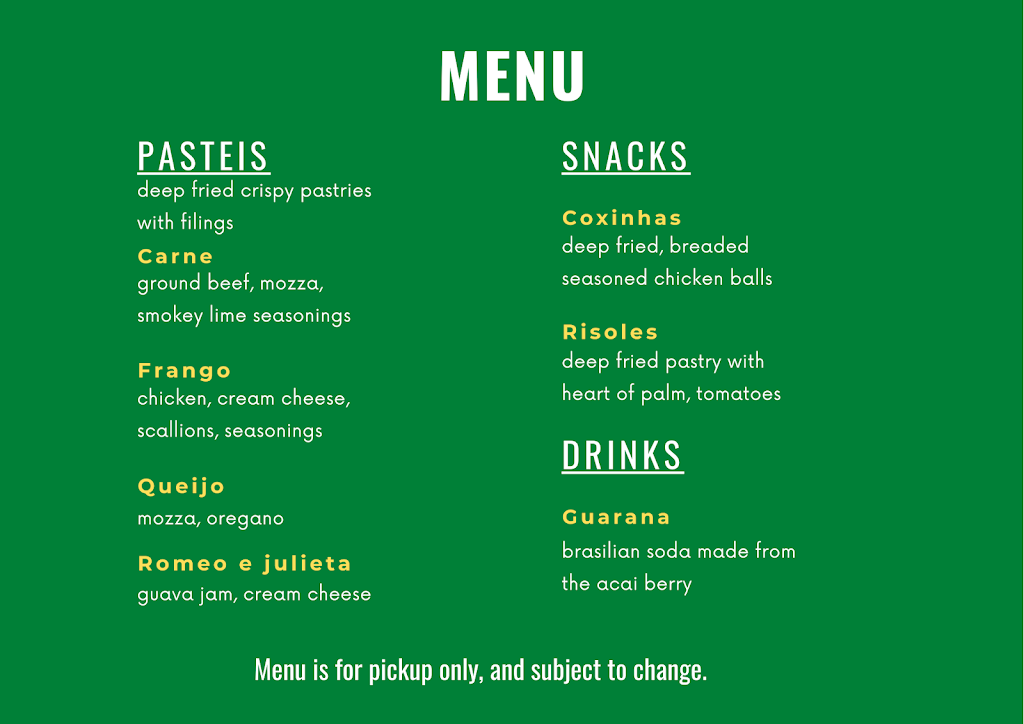 Passado Brasil Food Truck | 300 Mill St, Kitchener, ON N2M 3R8, Canada | Phone: (519) 897-1681