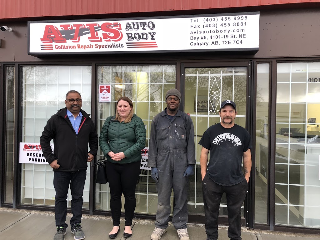 AVIS AUTO BODY | BAY# 6, 4101 19 St NE, Calgary, AB T2E 7C4, Canada | Phone: (403) 455-9998