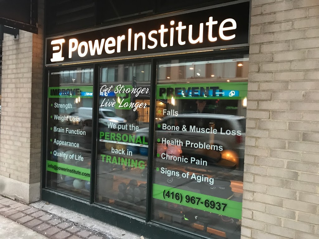 Power Institute | 921 Yonge St, Toronto, ON M4W 2H2, Canada | Phone: (416) 967-6937