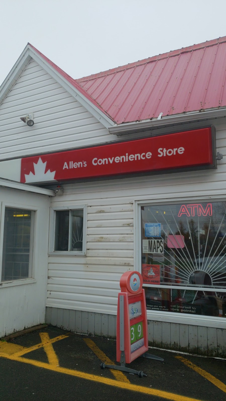 Allens Convenience Store | 3081 NB-16, Timber River, NB E4M 3A1, Canada | Phone: (506) 538-2925