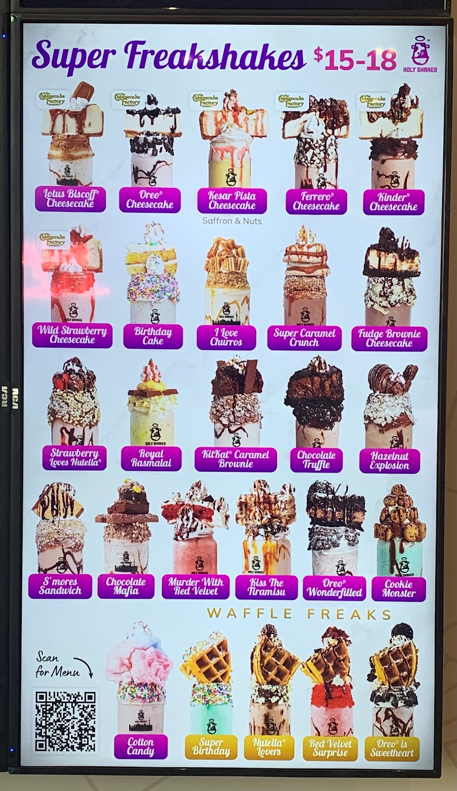 Holy Shakes Guelph | 105 Clair Rd E Unit 3, Guelph, ON N1L 0J7, Canada | Phone: (519) 821-7229