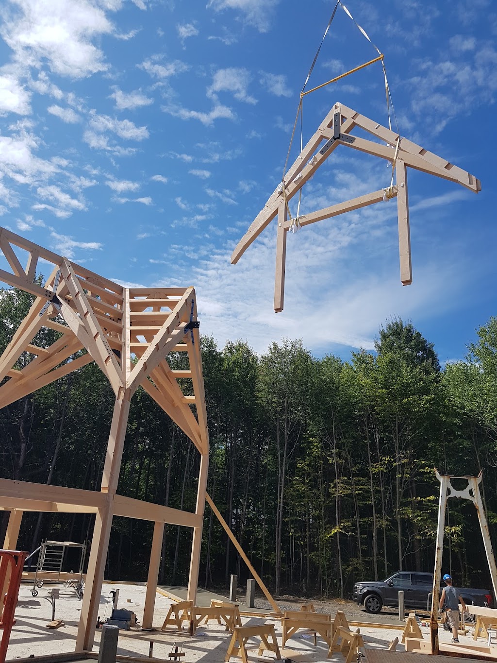 Jackson Hill Timber Frames Inc. | 2383 Chem. Jean-Adam, Saint-Sauveur, QC J0R 1R7, Canada | Phone: (450) 226-0009