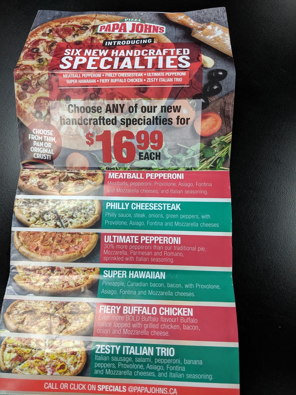 Papa Johns Pizza | Store #10723, 1-1909 Mountain Rd, Moncton, NB E1G 1A8, Canada | Phone: (506) 382-8030