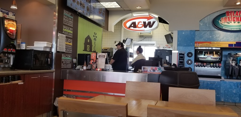 A&W Canada | 395 Montée Paiment, Gatineau, QC J8P 6M7, Canada | Phone: (819) 561-7007