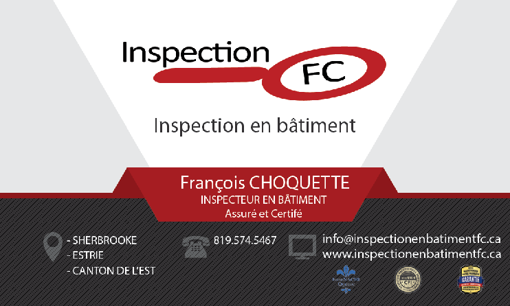 Inspection FC | 3846 Rue Napoléon-Poulin, Sherbrooke, QC J1N 2W3, Canada | Phone: (819) 574-5467