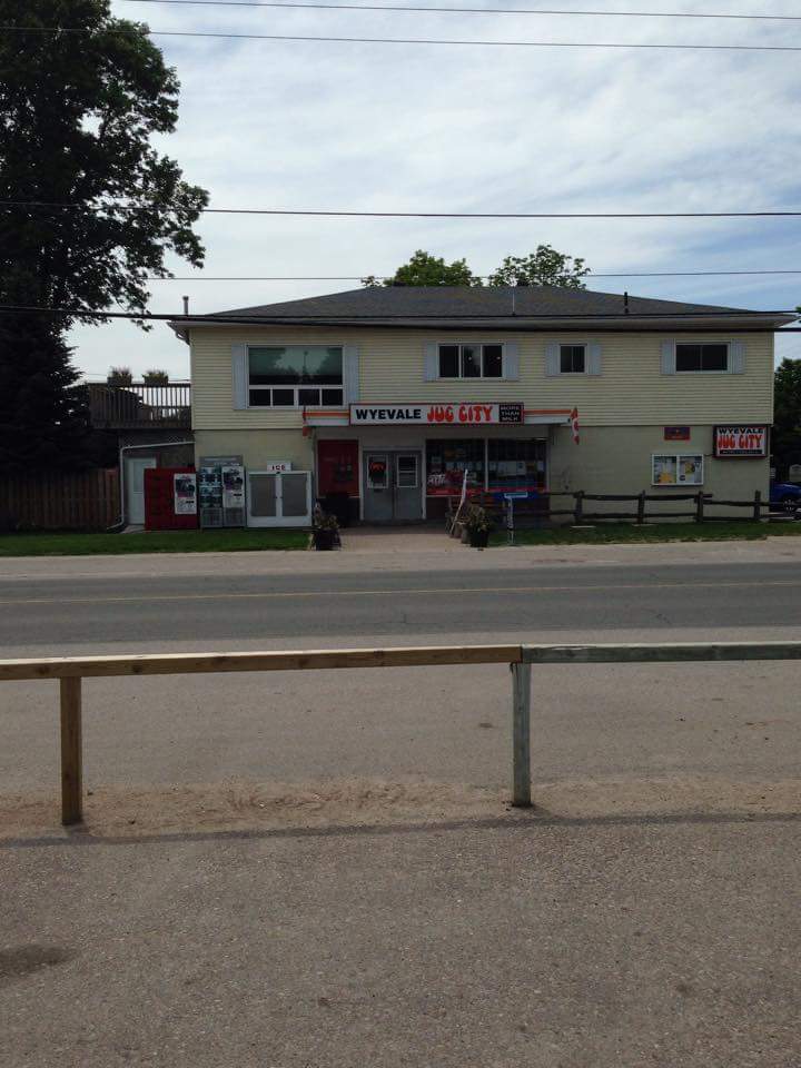Wyevale Jug City | convenience store | 870 County Rd 6 S, Tiny, ON L0L 2T0, Canada | 7053222624 OR +1 705-322-2624
