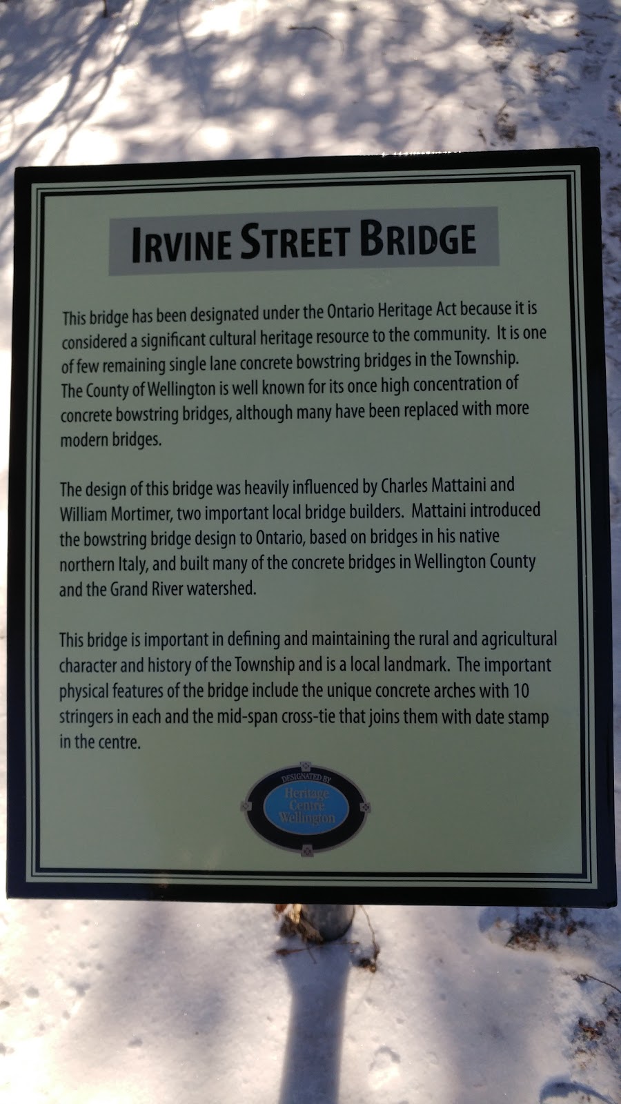 Irvine Creek Bridge | Irvine St, Elora, ON N0B, Canada