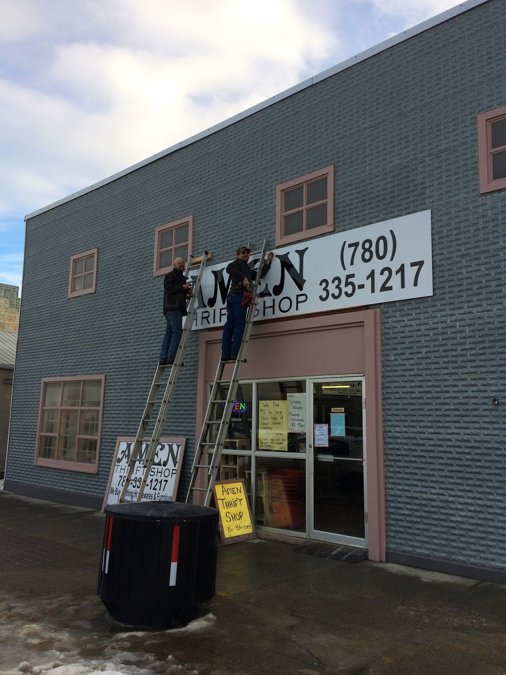 Amen Thrift Shop | 4813 50 Ave, Wetaskiwin, AB T9A 0S1, Canada | Phone: (780) 335-1217