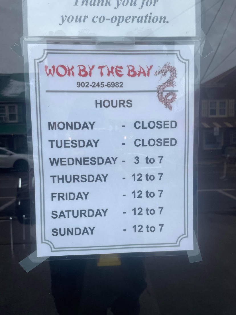 Wok By the Bay | 49 Water St, Digby, NS B0V 1A0, Canada | Phone: (902) 245-6982