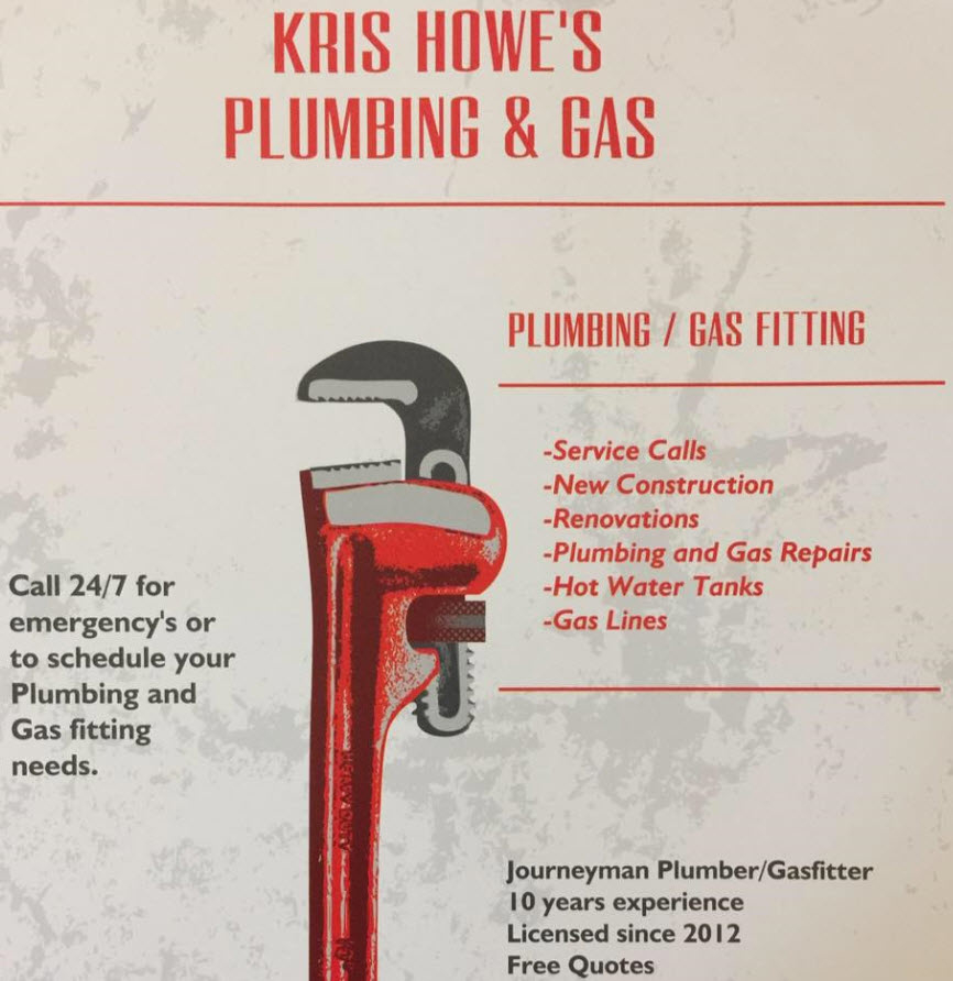 Kris Howes Plumbing & Gas | 177 Willow Dr, Wetaskiwin, AB T9A 2V3, Canada | Phone: (780) 361-8645
