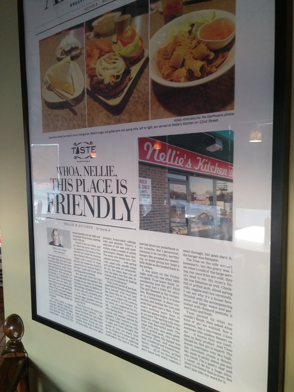 Nellies Kitchen | 727 22 St W, Saskatoon, SK S7M 0R6, Canada | Phone: (306) 664-9299