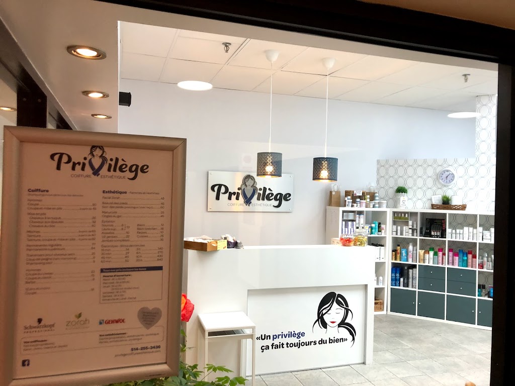 Privilège coiffure esthétique | 5199 Rue Sherbrooke E, Montréal, QC H1T 3X2, Canada | Phone: (514) 255-3436