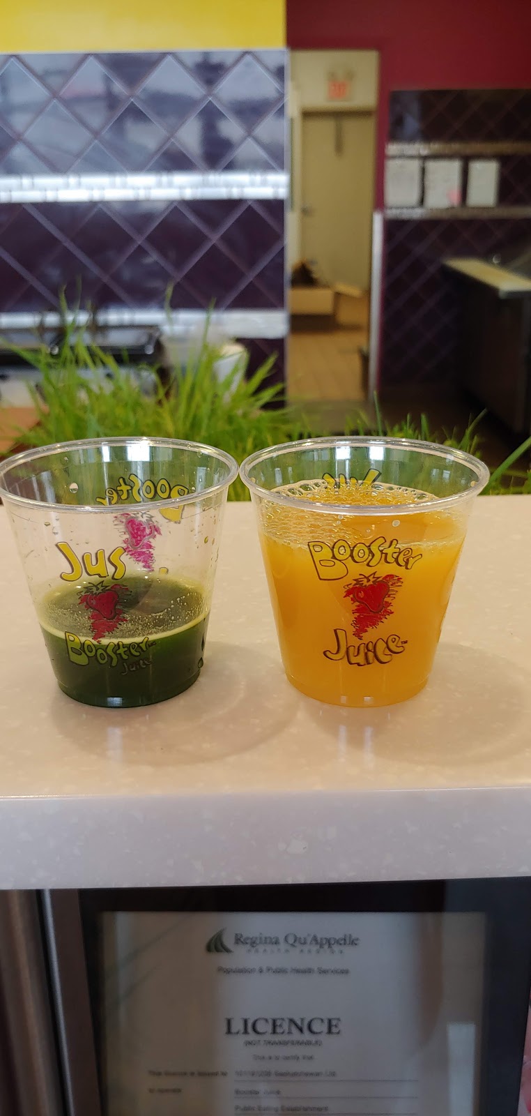 Booster Juice | 4621 Gordon Rd B38-5, Regina, SK S4W 0B7, Canada | Phone: (306) 779-1080