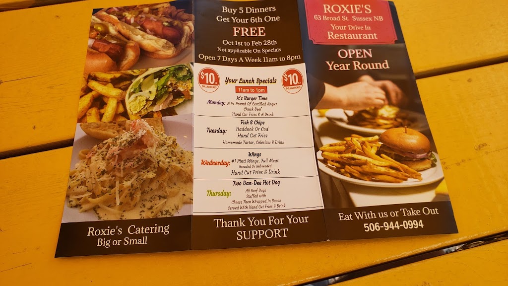 Roxies Catering | 18 Wheeler Rd, Four Corners, NB E4G 2W2, Canada | Phone: (506) 944-0994