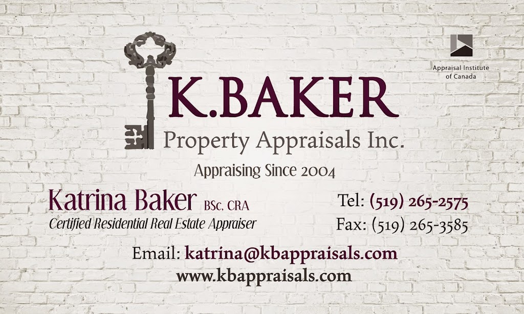K Baker Property Appraisals | 62 Law Dr, Guelph, ON N1E 7J6, Canada | Phone: (519) 265-2575