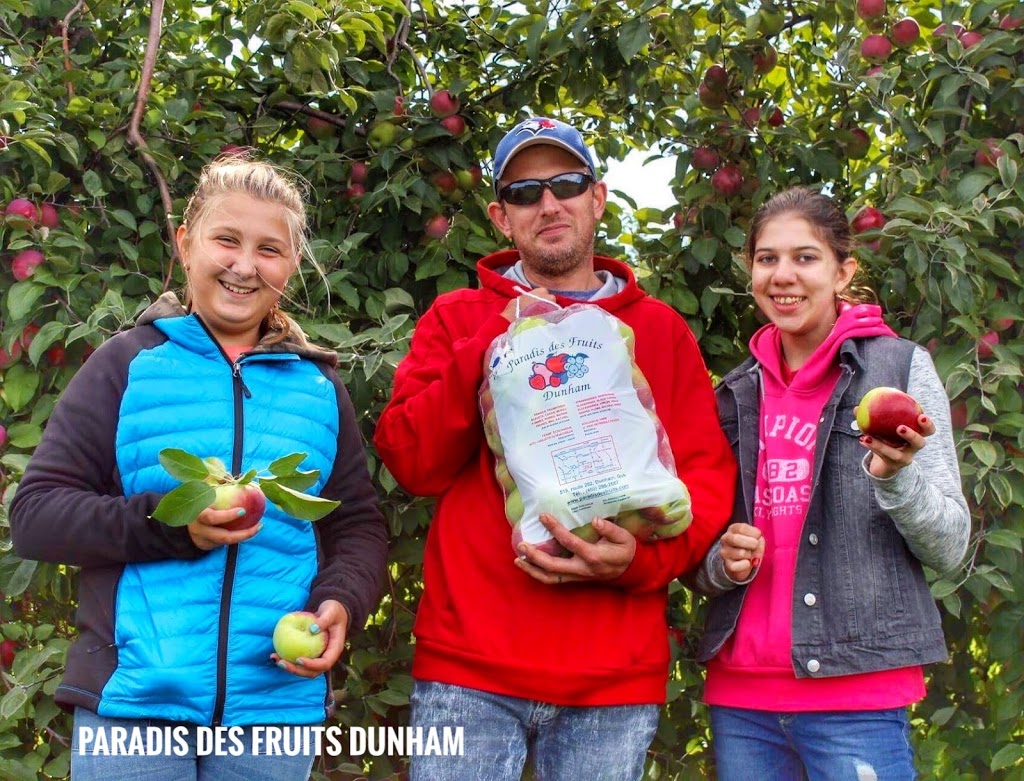 Paradis des Fruits Dunham | 519 Rue Bruce, Dunham, QC J0E 1M0, Canada | Phone: (450) 295-2667
