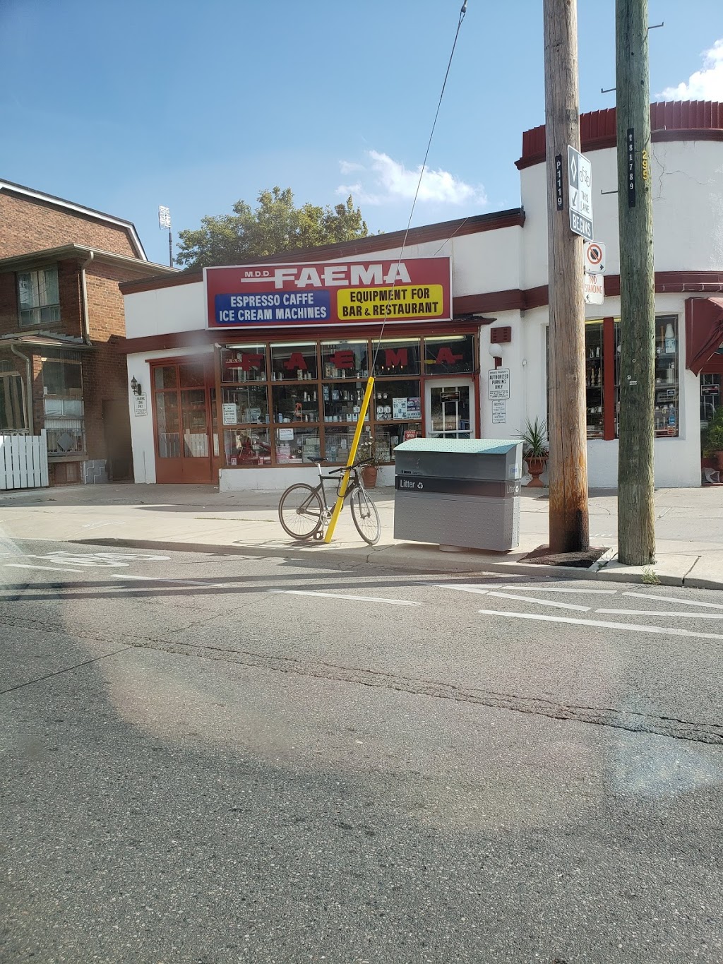 Faema | 1117 Davenport Rd, Toronto, ON M6G 2C3, Canada | Phone: (416) 656-1555