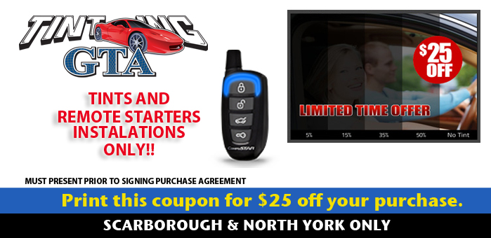 Tinting GTA Scarborough | 1213 Kennedy Rd, Scarborough, ON M1P 2L2, Canada | Phone: (416) 285-8468