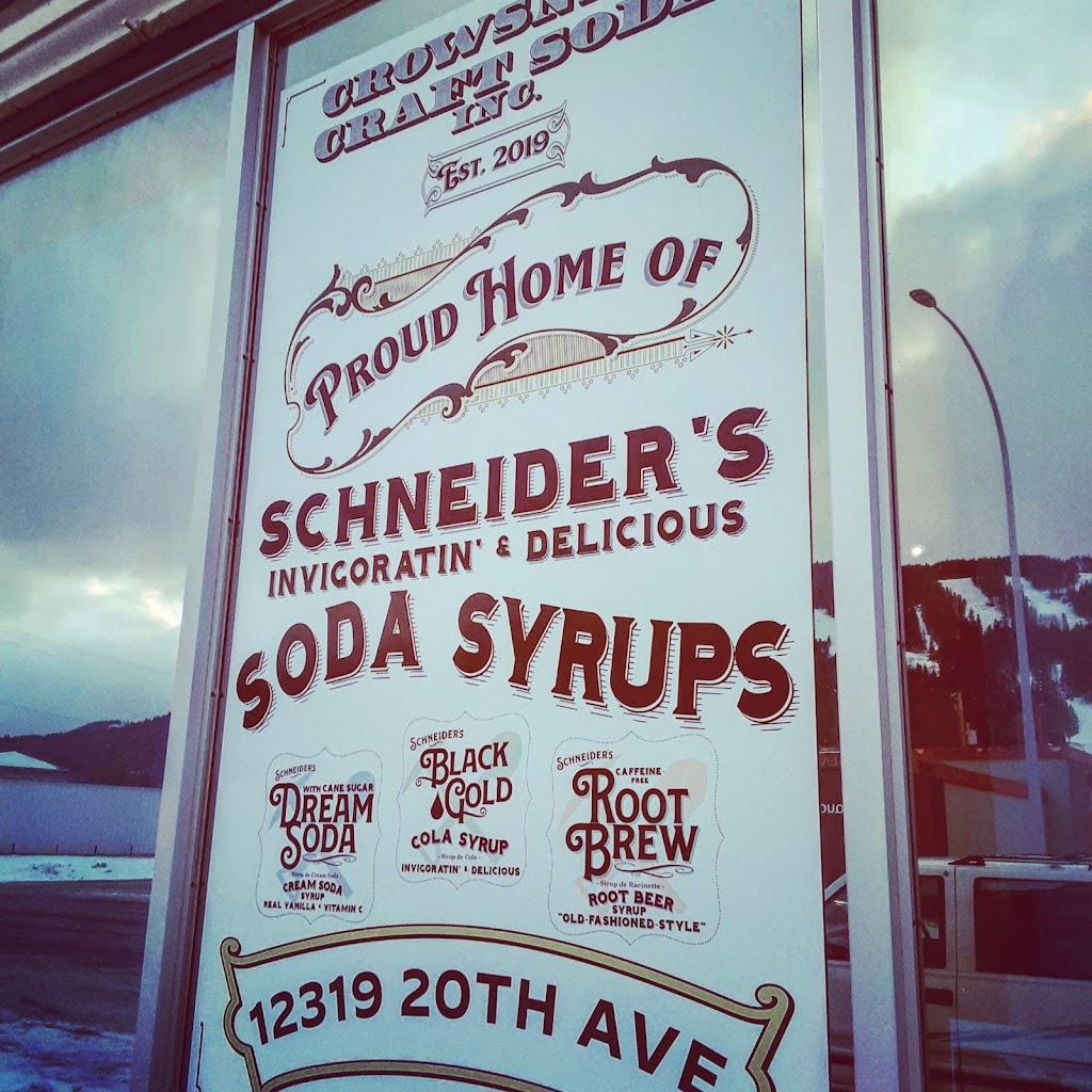 Crowsnest Craft Soda Inc. | 12319 20 Ave, Blairmore, AB T0K 0E0, Canada | Phone: (403) 795-4864