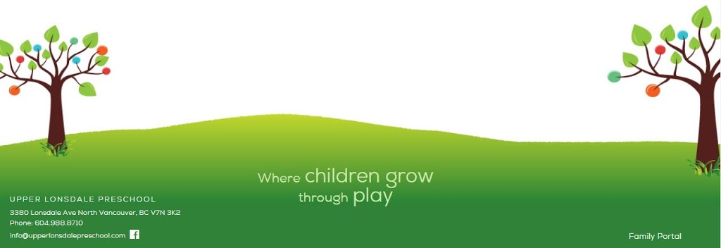 Upper Lonsdale Preschool | 3380 Lonsdale Ave, North Vancouver, BC V7N 3K2, Canada | Phone: (604) 988-8710