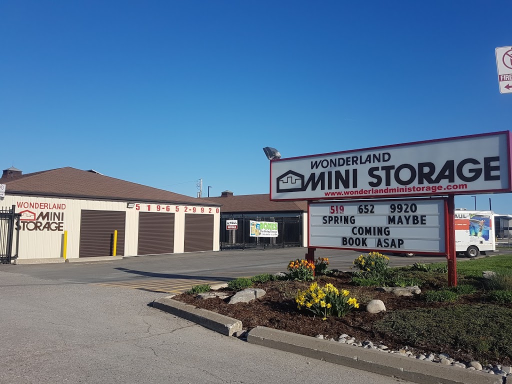 Wonderland Mini Storage | 3446 Wonderland Rd S, London, ON N6L 1A7, Canada | Phone: (519) 652-9920