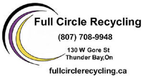 Full Circle Recycling & Sales | 130 Gore St W, Thunder Bay, ON P7E 3V9, Canada | Phone: (807) 708-9948