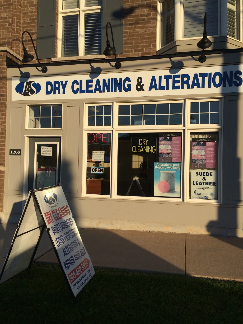 J&S Dry Cleaning & Alterations | 233 Fleming Dr, Milton, ON L9T 5X9, Canada | Phone: (905) 462-5918