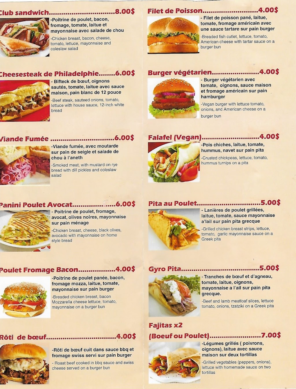 Collation express | 4035 Rue Beaubien E, Montréal, QC H1X 1H7, Canada | Phone: (514) 396-7751