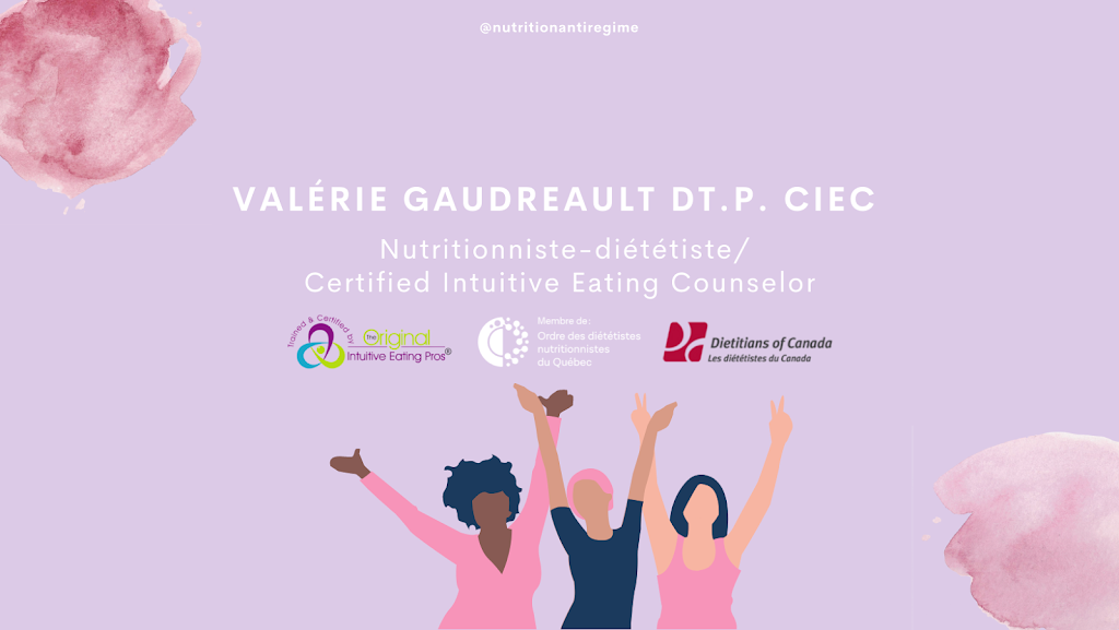 Valérie Gaudreault Nutrition anti-régime | 360 Rue Cherrier CP 28, LÎle-Bizard, QC H9C 2Z3, Canada | Phone: (514) 268-3270