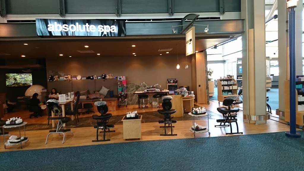 Absolute Spa | YVR Airport, USA Terminal, Richmond, BC V7B 0A4, Canada | Phone: (604) 270-4772