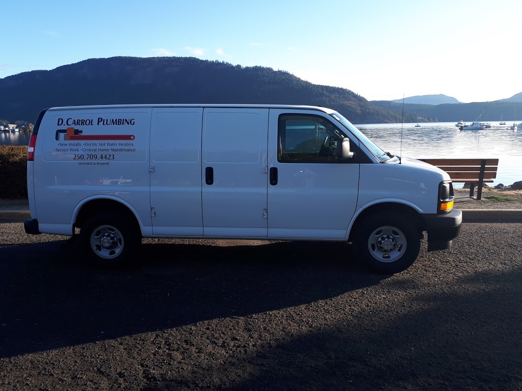 D. Carrol Plumbing | 4579 Lanes Rd, Cowichan Bay, BC V0R 1N2, Canada | Phone: (250) 709-4423