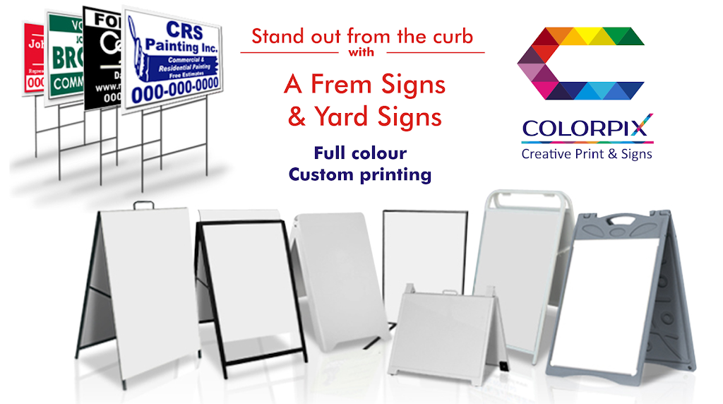Colorpix (Creative Print & Signs) | 10-998 Keewatin St, Winnipeg, MB R2R 2V1, Canada | Phone: (204) 691-6393