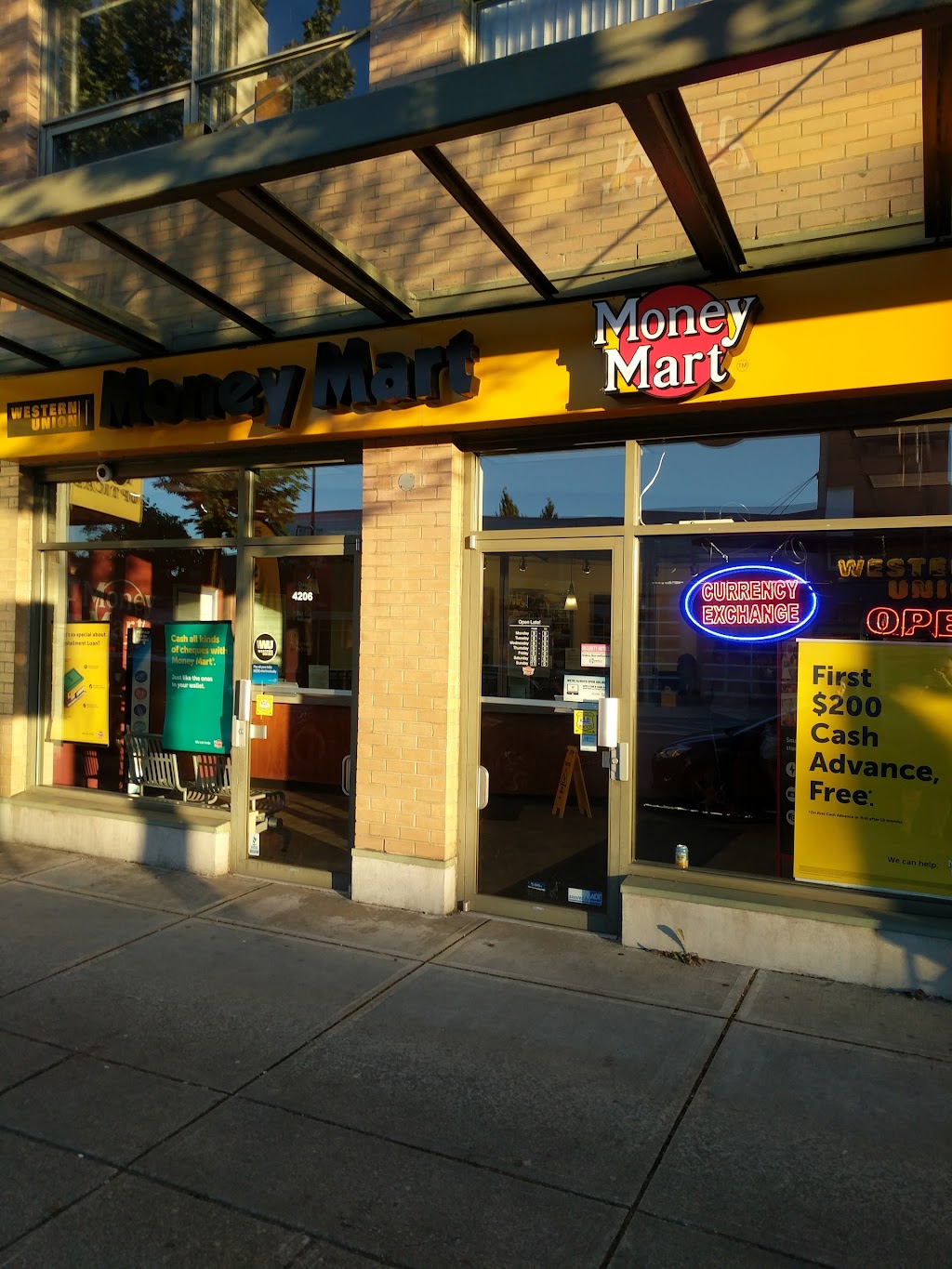 Money Mart | 4206 Hastings St, Burnaby, BC V5C 2J6, Canada | Phone: (604) 205-5166