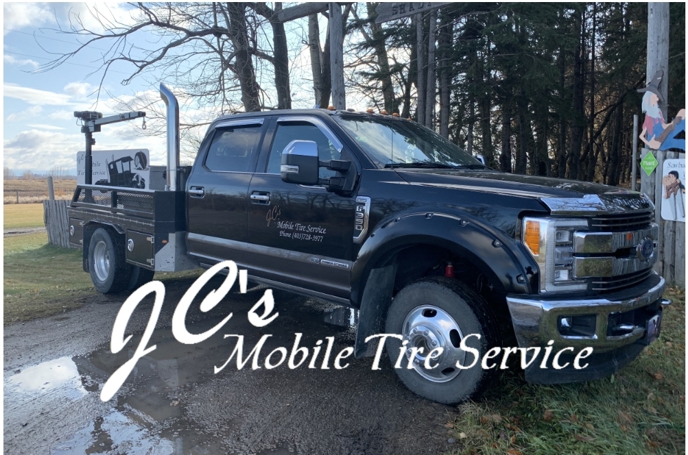 JCs Mobile Tire Service | 2459 Township Rd 372, Markerville, AB T0M 1M0, Canada | Phone: (403) 728-3977