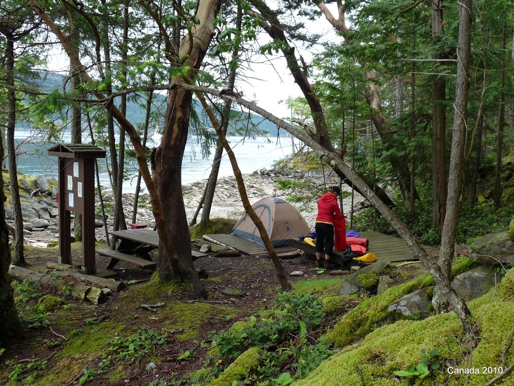 Cabin Bay, Wallace Island Campsite | Wallace Island Provincial Marine Park, Southern Gulf Islands, BC, Canada | Phone: (800) 689-9025