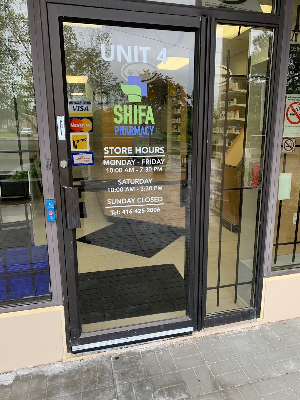 SHIFA PHARMACY/WALK-IN CLINIC | 1 Leaside Park Dr UNIT#4, Toronto, ON M4H 1R1, Canada | Phone: (416) 425-2006