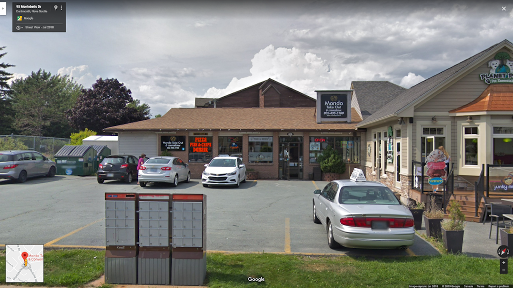 Mondo Takeout & Convenience | 95 Montebello Dr, Dartmouth, NS B2X 3J7, Canada | Phone: (902) 435-5100