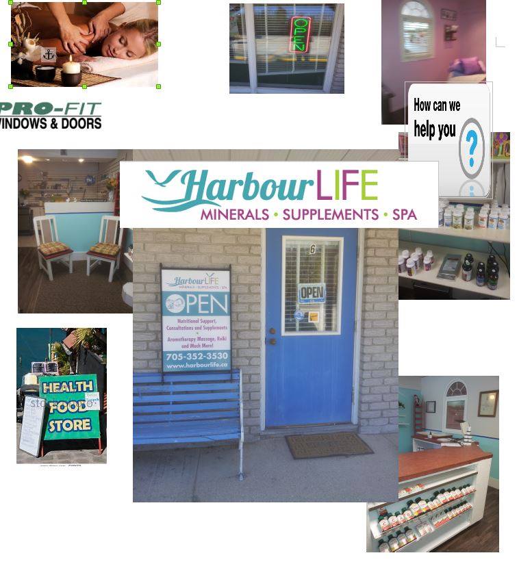 Harbourlife Minerals, Supplements and Spa | 133 Bay St, Victoria Harbour, ON L0K 2A0, Canada | Phone: (705) 352-3530