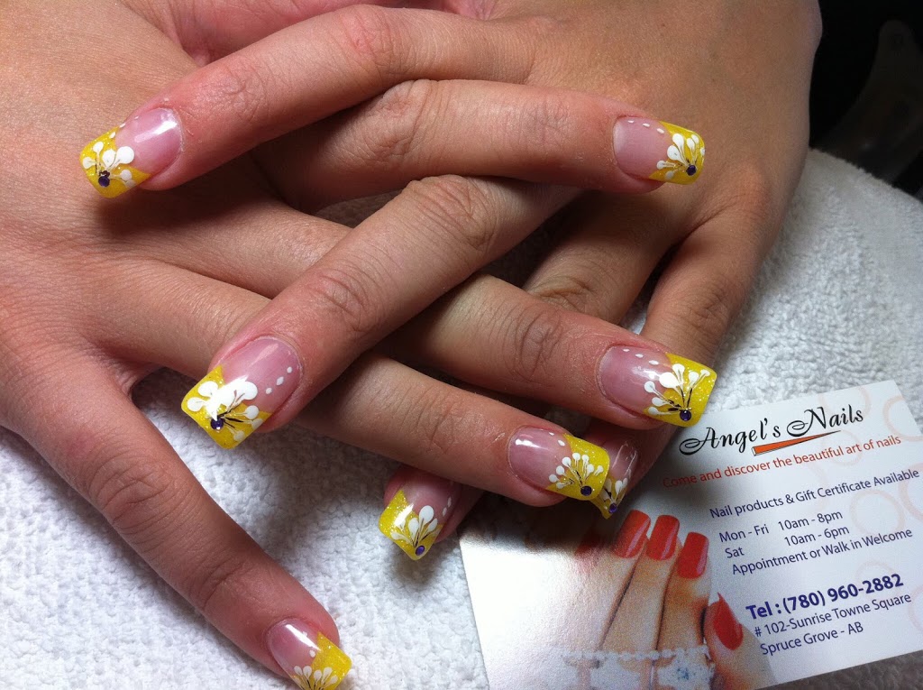 Angels Nails Hair & Spa | 183 AB-16A, Spruce Grove, AB T7X 4P9, Canada | Phone: (780) 960-2882