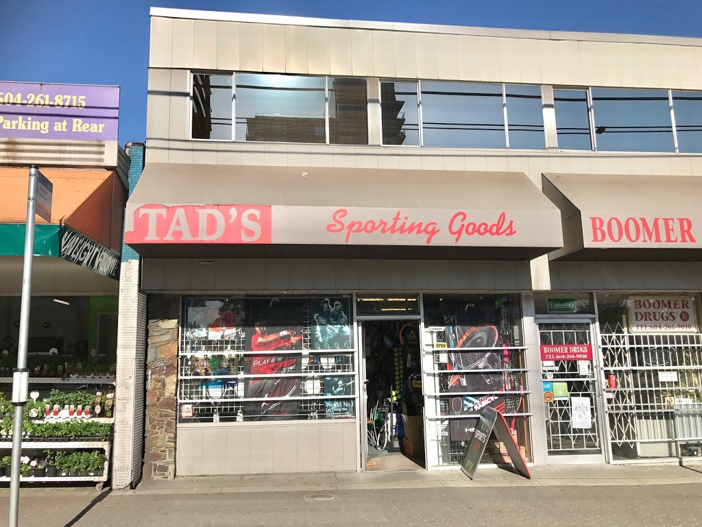 Tads Sporting Goods | 8570 Granville St, Vancouver, BC V6P 4Z7, Canada | Phone: (604) 261-6540