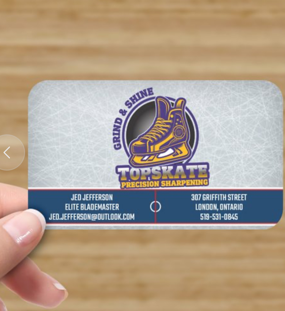 TOPSKATE Precision Skate Sharpening | 307 Griffith St, London, ON N6K 2R5, Canada | Phone: (519) 531-0845