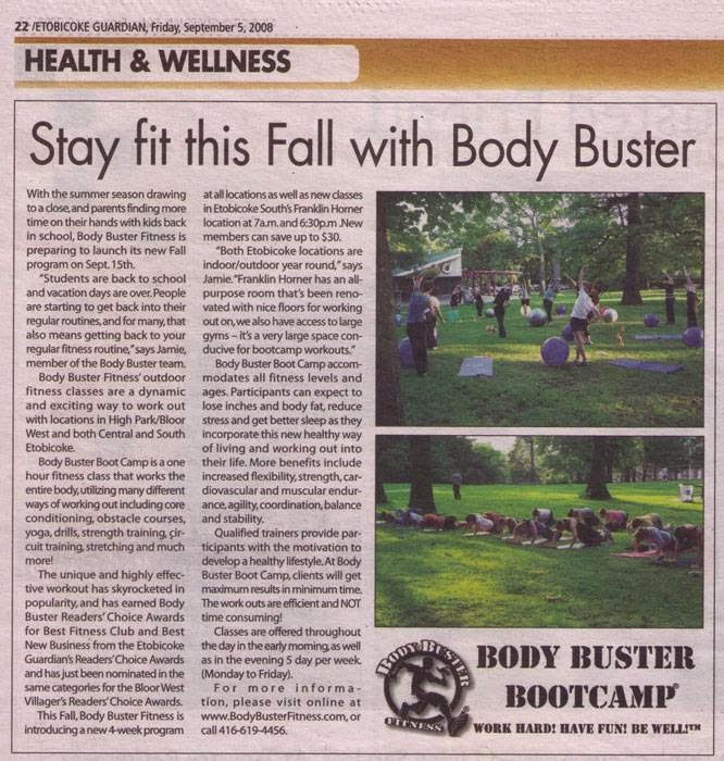 Body Buster Fitness | 1315 Kipling Ave, Etobicoke, ON M9B 3N7, Canada | Phone: (416) 619-4456