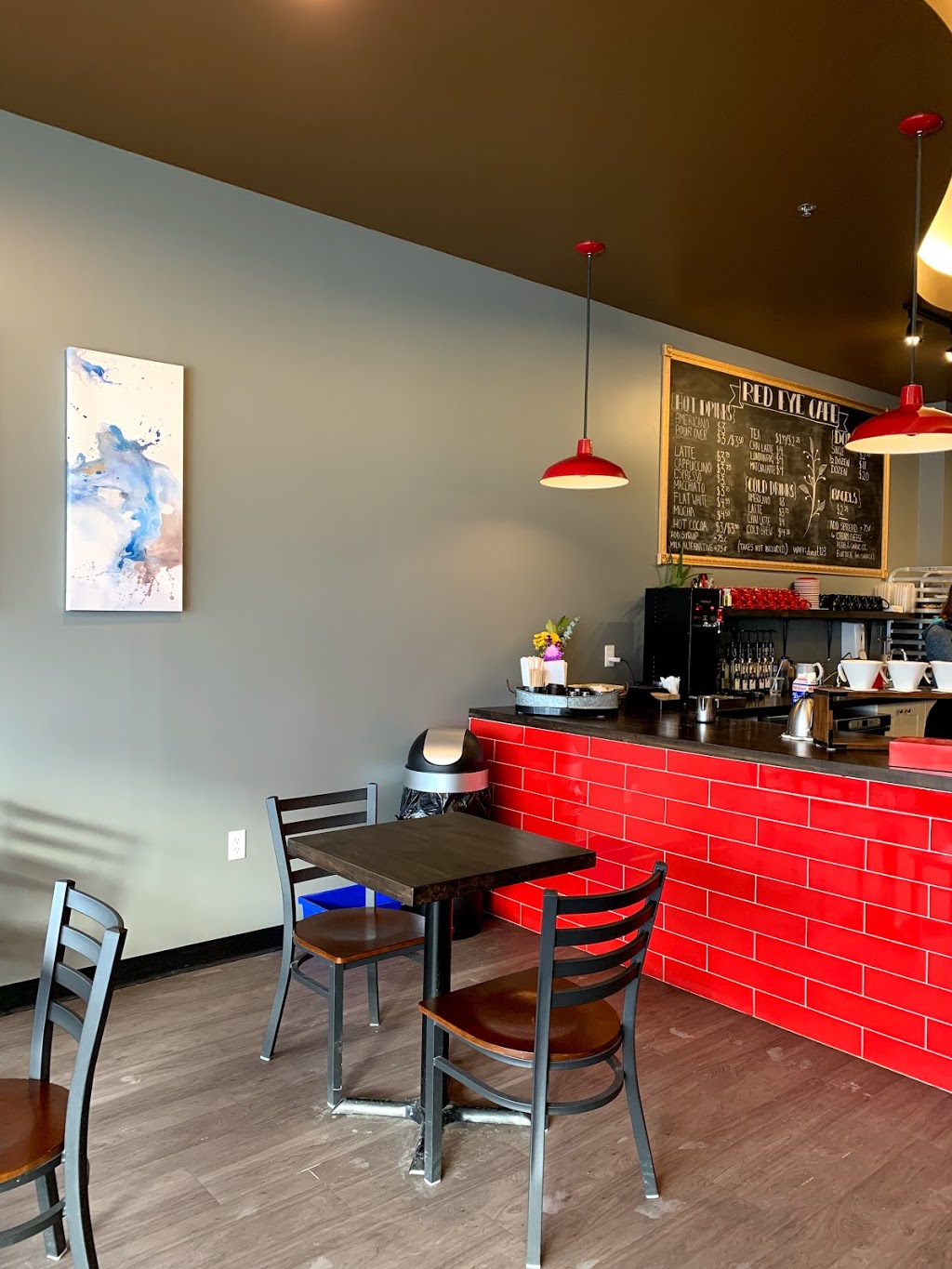 Red Eye Cafe and Donuts | 600 Hespeler Rd #76, Cambridge, ON N1R 8H2, Canada | Phone: (519) 240-1297