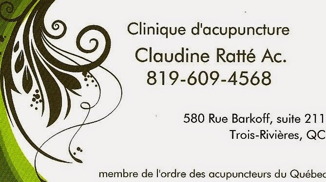 Clinique dacupuncture Claudine Ratté | 1730 Rue Saint Maurice, Trois-Rivières, QC G8V 2M8, Canada | Phone: (819) 609-4568