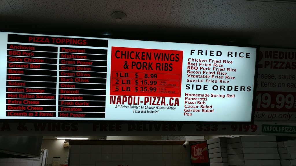 Napoli Pizza | restaurant | 5291 Lakeshore Rd, Burlington, ON L7L 1C7, Canada | 9053339199 OR +1 905-333-9199