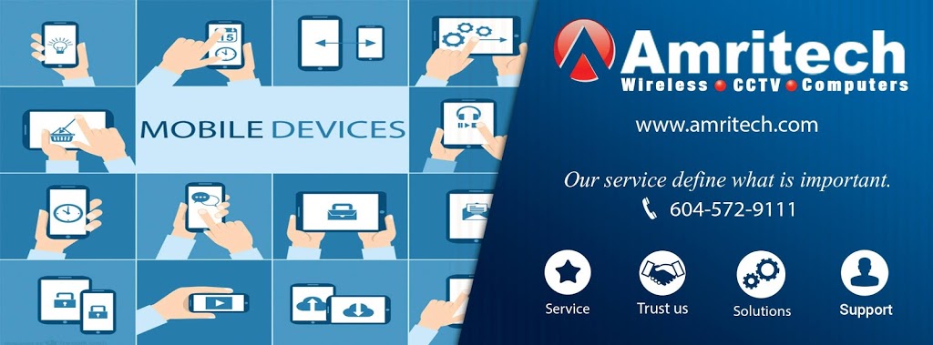 Amritech Computer Systems Ltd - Bell Authorized Dealer | 12788 76a Ave Unit #201, Surrey, BC V3W 1S9, Canada | Phone: (604) 572-9111