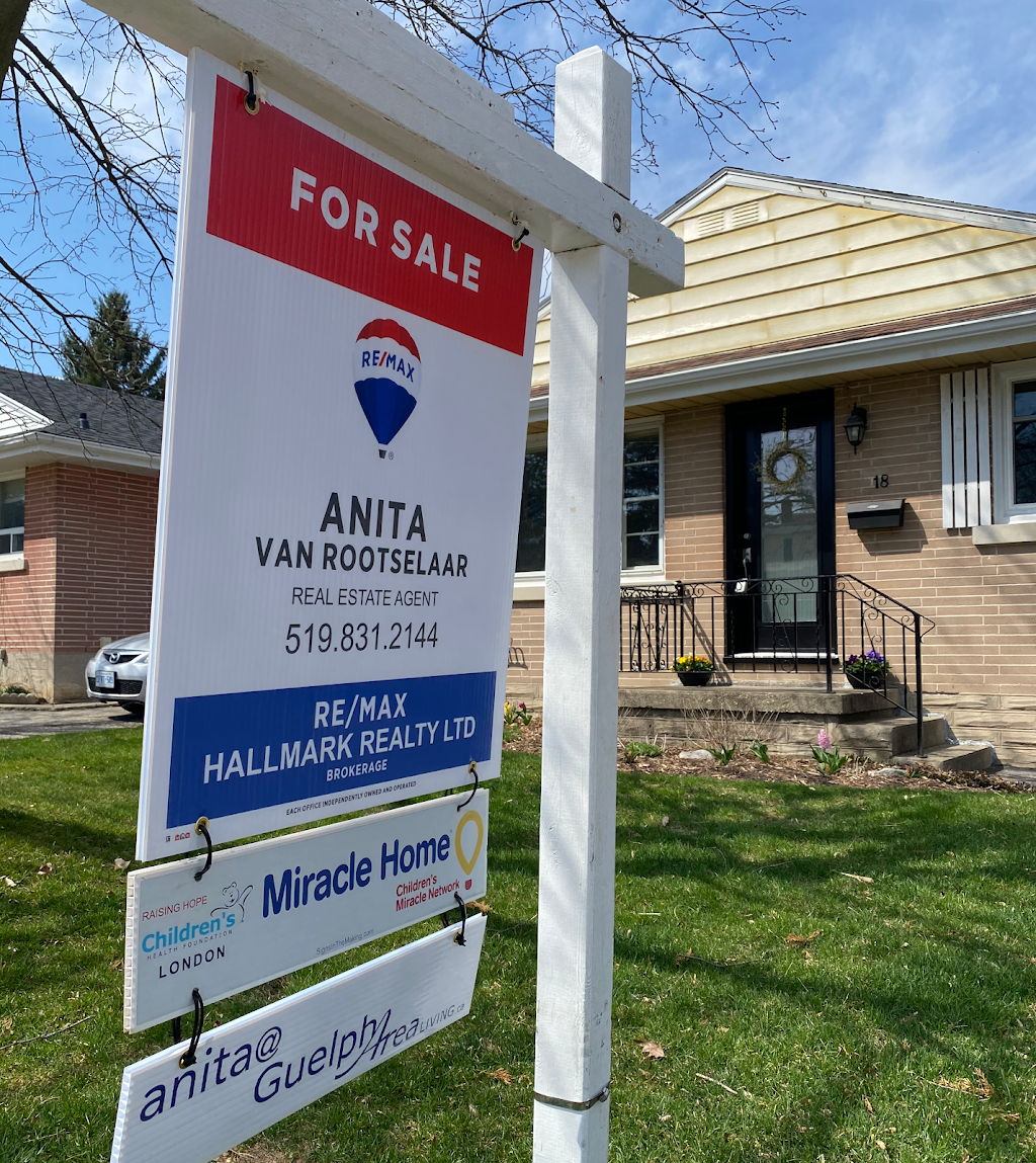 Anita Van Rootselaar - RE/MAX Hallmark Realty Ltd | 351 Auden Rd, Guelph, ON N1E 6T2, Canada | Phone: (519) 831-2144